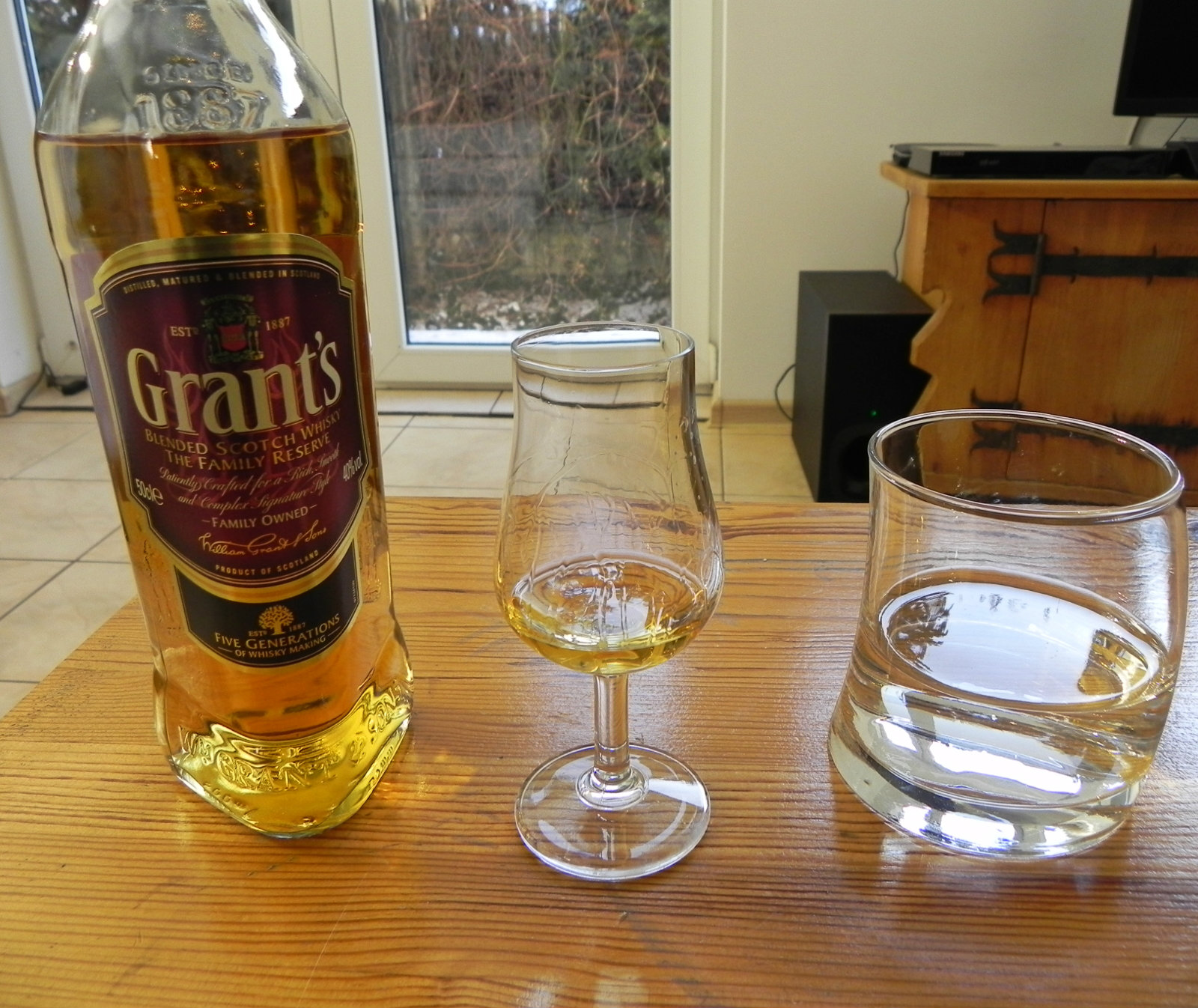 Grant's Family Reserve blended scotch whisky