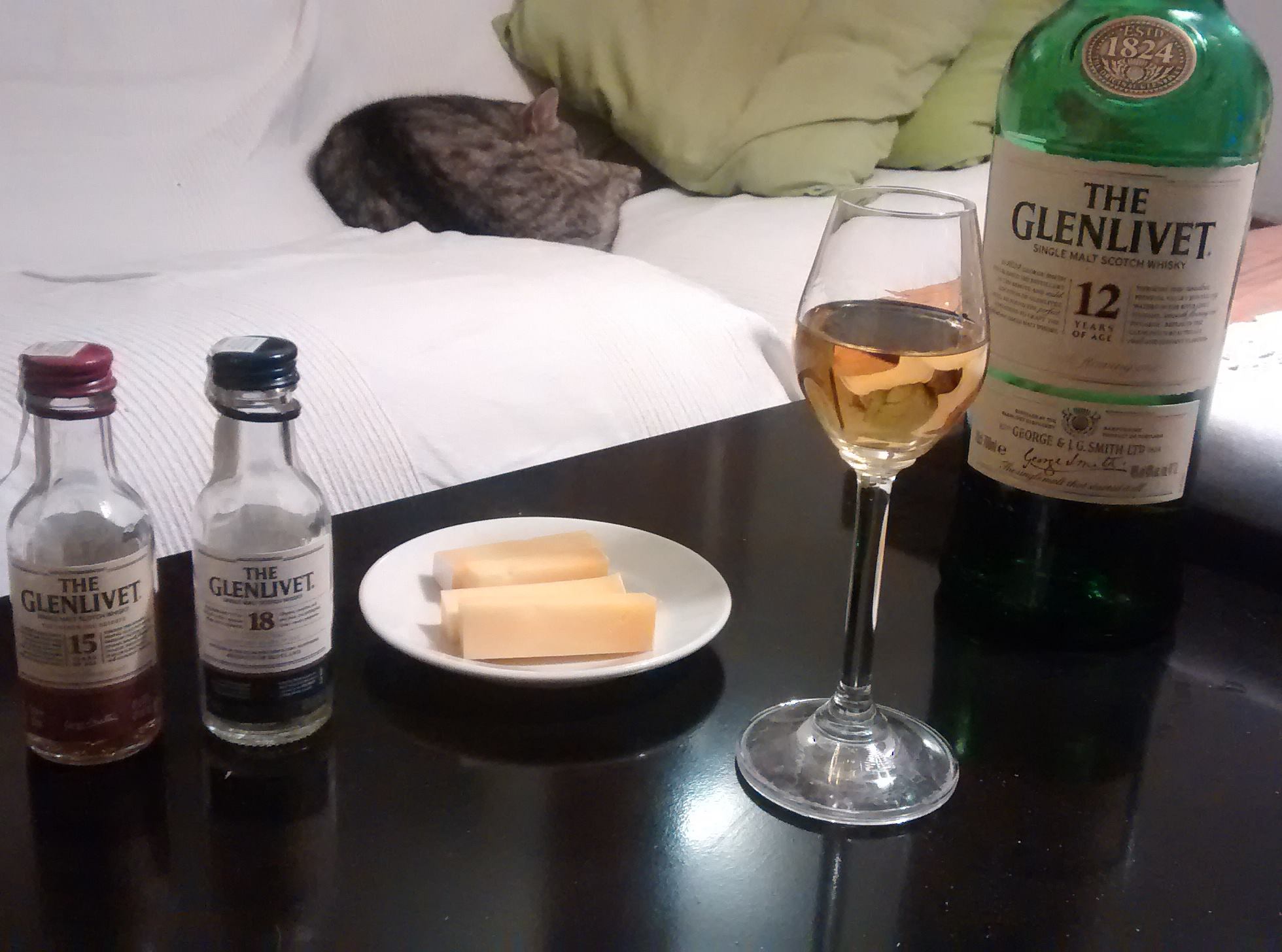 Glenlivet 12 years old single malt scotch whisky
